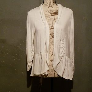 White Grace Elements Cardigan